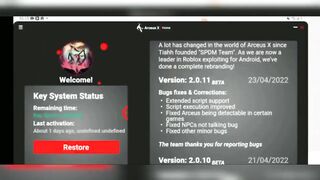 Roblox Arceus X v2.0.11 Roblox Arceus x apk 2.0.11 - roblox arceus x 2.0.11 download latest version