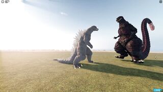 Shin Godzilla and Final Wars Godzilla Vs Godzilla Ultima - KAIJU UNIVERSE ROBLOX