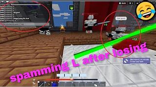 We should never do this in Roblox Bedwars after losing