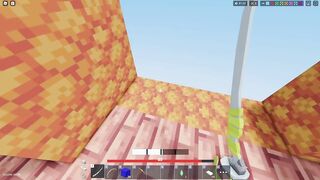 When bedwars Gods are with you at right moment - Roblox Bedwars