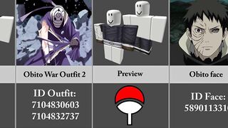 How to Cosplay Obito Uchiha in Shindo Life| Roblox|