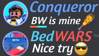 When Conqueror Kit Goes Rogue.. (Roblox BedWARS)