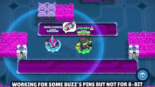 New Visual Bug with Some Pins | Brawl Stars #stuntshow