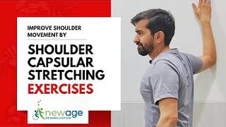 Shoulder Capsular Stretching Exercises/ Frozen Shoulder/ Improve ROM/ Shoulder Pain Relief Exercises