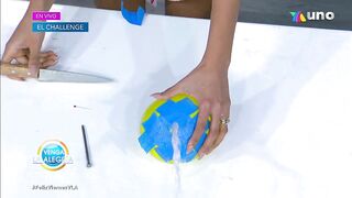 ¡Nuestros conductores intentaron un challenge con globo y agua! | Venga La Alegría