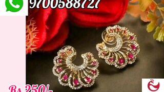 Latest Earrings|Earrings for Best & low prices|Trending earrings models|Fashion earrings|9700588727