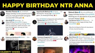 Celebrities Birthday Wishes To NTR | Happy Birthday Jr NTR | Twitter Reaction | NTR BIRTHDAY| NTR 31