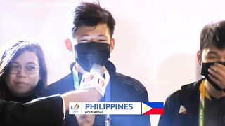Hadji interview after Team PH winning the Gold Medal in 31st SEA Games Vietnam | Shoutout to Dogie