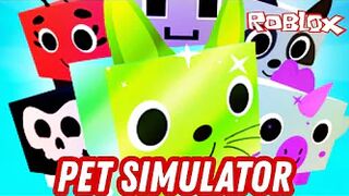 Jogando PET Simulator - Roblox