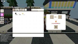 How to craft the new blast furnace in Roblox islands