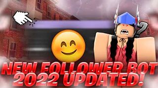 HOW TO BOT FOLLOWERS ON ROBLOX 2022