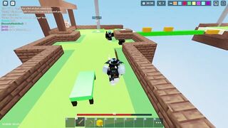 Doing your dares {finally touching grass? roblox bedwars}