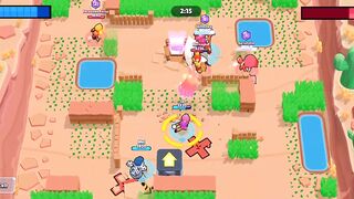 Brawl Stars - how to play with mortis on gem grab