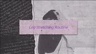 Leg Stretching routine | Home Based Exercise