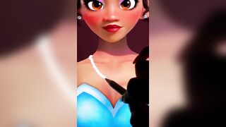 Disney Encanto: Dolores Madrigal Glow Up Tiana Disney Princess - Disney Encanto Tiktok Compilation