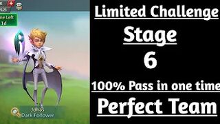 Lords Mobile limited challenge darkness calls stage 6|Dark follower limited challenge stage 6