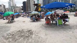 ???????? BRAZİL Balneario Camboriu Beach Walk Tour ????