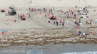 Ocean Mile Swim 2022 Delray Beach Florida -- DJI Mavic Zoom Drone and Sony FDR-AX53 Video