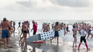 Ocean Mile Swim 2022 Delray Beach Florida -- DJI Mavic Zoom Drone and Sony FDR-AX53 Video