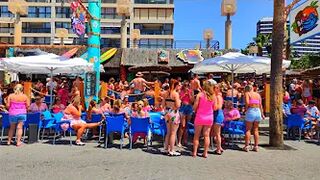 BENIDORM TODAY ???????? LEVANTE BEACH CLUB 21MAY 2022 Costa Blanca SPAIN 4K