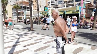 BENIDORM TODAY ???????? LEVANTE BEACH CLUB 21MAY 2022 Costa Blanca SPAIN 4K