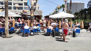 BENIDORM TODAY ???????? LEVANTE BEACH CLUB 21MAY 2022 Costa Blanca SPAIN 4K