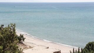 Lagadas Beach in May 2022 in Kefalos on the island of Kos in Greece