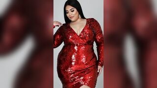 Red carpet ♥️ Red Lover's amazing outfit glamorous models looking very beautiful ???? for plus size.