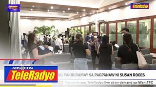 Celebrities nagpaabot ng pakikiramay sa pagpanaw ni Susan Roces | TELERADYO BALITA (22 May 2022)