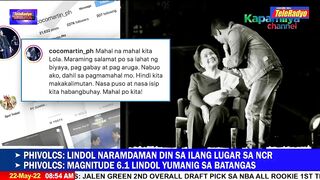 Celebrities nagpaabot ng pakikiramay sa pagpanaw ni Susan Roces | TELERADYO BALITA (22 May 2022)