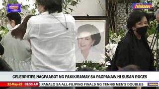 Celebrities nagpaabot ng pakikiramay sa pagpanaw ni Susan Roces | TELERADYO BALITA (22 May 2022)