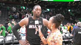 Bam Adebayo Talks BIG Game 3 Win vs Celtics, Postgame Interview ????