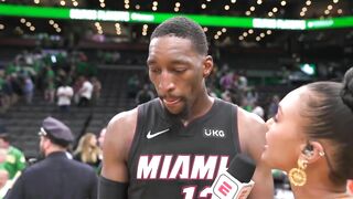 Bam Adebayo Talks BIG Game 3 Win vs Celtics, Postgame Interview ????