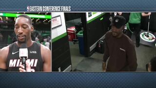 Bam Adebayo Talks BIG Game 3 Win vs Celtics, Postgame Interview ????