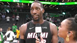 Bam Adebayo Talks BIG Game 3 Win vs Celtics, Postgame Interview ????