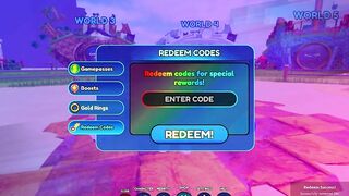 ALL *NEW* CODES IN ROBLOX SONIC SPEED SIMULATOR!! (Updated!)