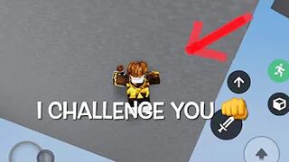 I challenge every mobile player to do this (roblox bedwars)