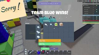 I locked a team out of their own base - Roblox Bedwars