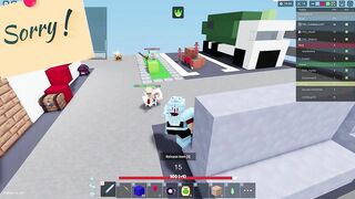 I locked a team out of their own base - Roblox Bedwars