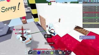 I locked a team out of their own base - Roblox Bedwars