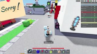 I locked a team out of their own base - Roblox Bedwars