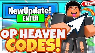 ALL NEW SECRET *HEAVEN* UPDATE CODES In Roblox Tapping Legends X!