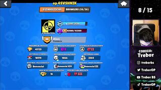 RIVALES TROLLEAN en Liga Estelar y ACABA ASÍ... | Trebor en Brawl Stars