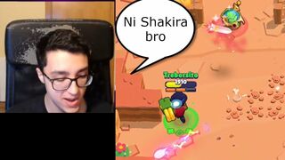 Trebor CANTA ESTO ES AFRICA despues de hacerse CADERITAS en Brawl Stars