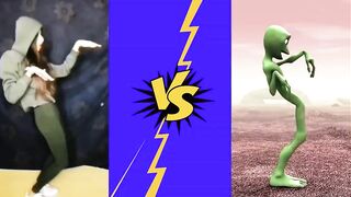 Dame Tu Cosita Challenge Green Alien Dance 2022 #compilation