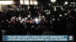 Watch: Chaos Erupts As Police Disperse Thousands On New Jersey Beach