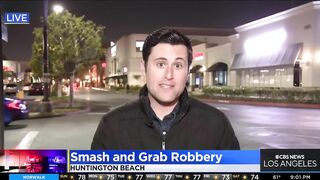 Huntington Beach jewelry store targeted for smash-and-grab robbery