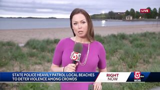 Police step up patrols at Mass. beaches