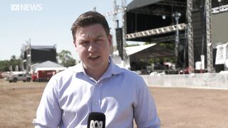 Thousands flock to Darwin's Mindil Beach for Bass in the Grass | ABC News