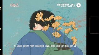 Instagram Love - Rengo x Zeaplee「Lofi Version by 1 9 6 7」/ Official Lyrics Video